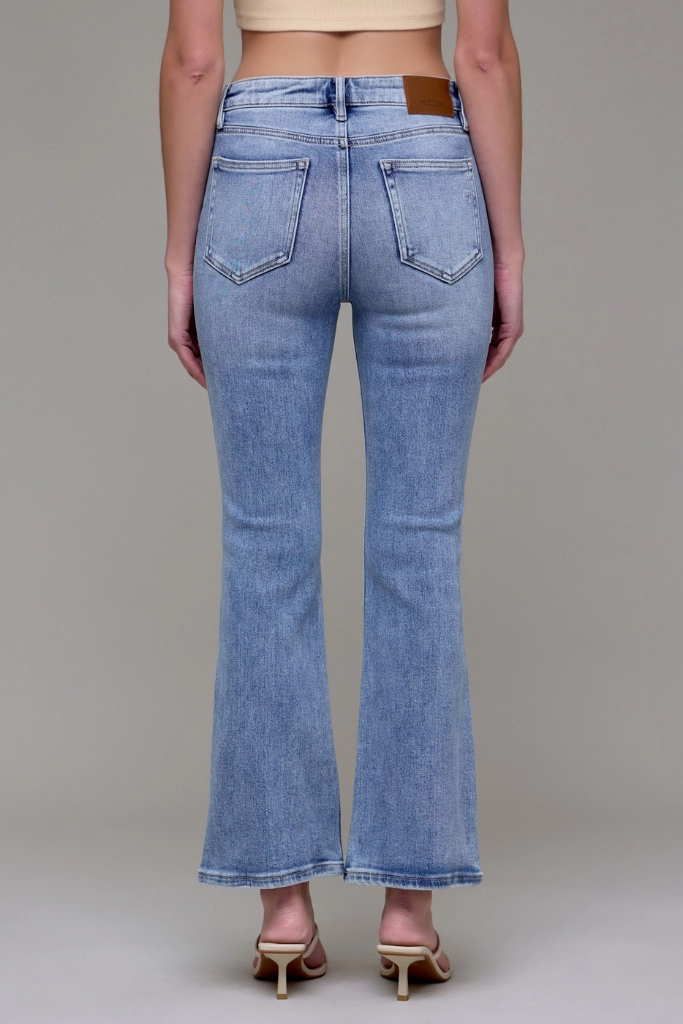 Celine High Rise Bootcut Jean Breathable Lining