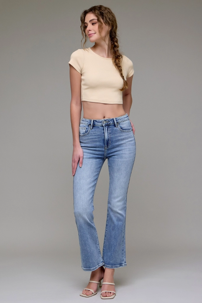 Celine High Rise Bootcut Jean Office Wear Couple Look Work Ready Outfit Ready Style