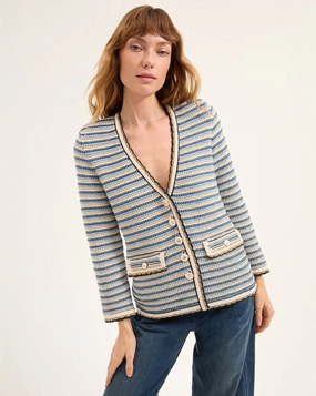 Dance Ceriani Knit Jacket Navy Multi