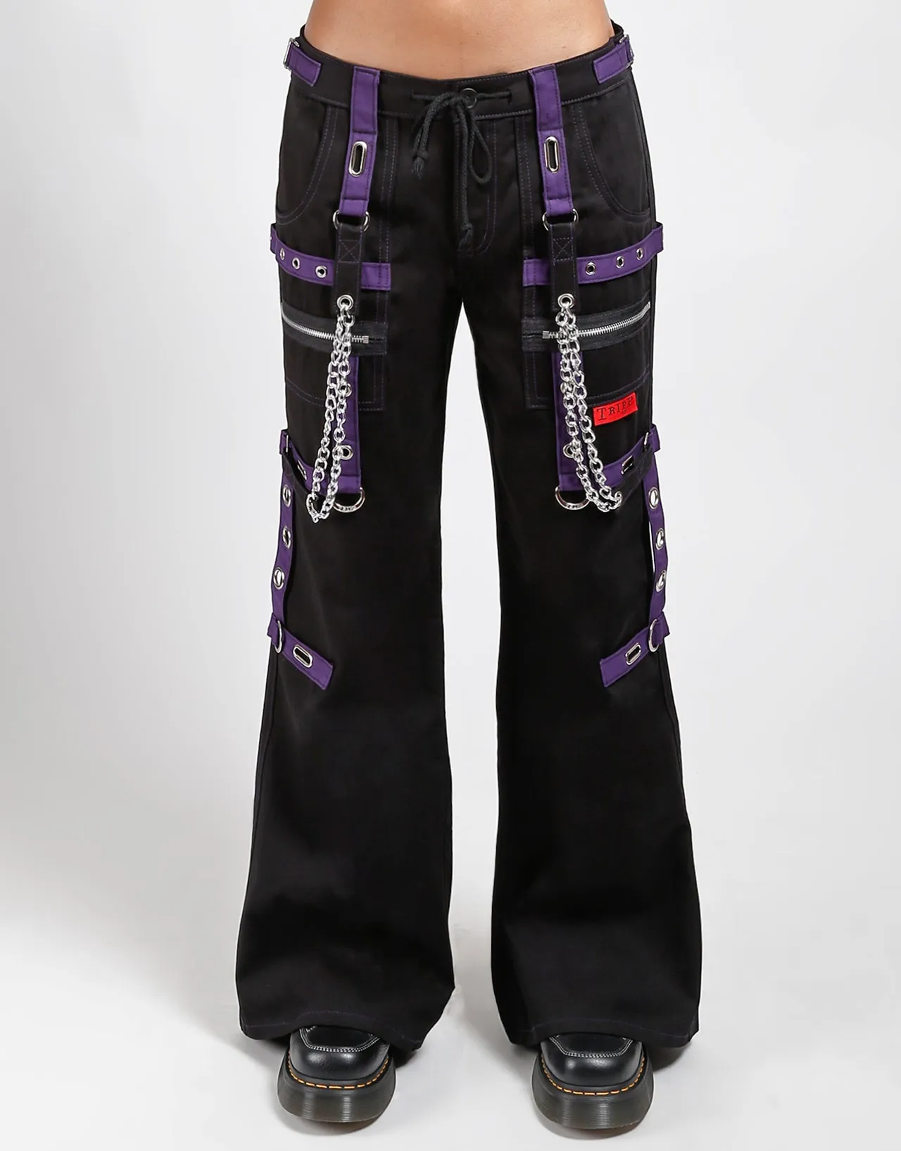 CHAIN DARK STREET PANT smooth zipper