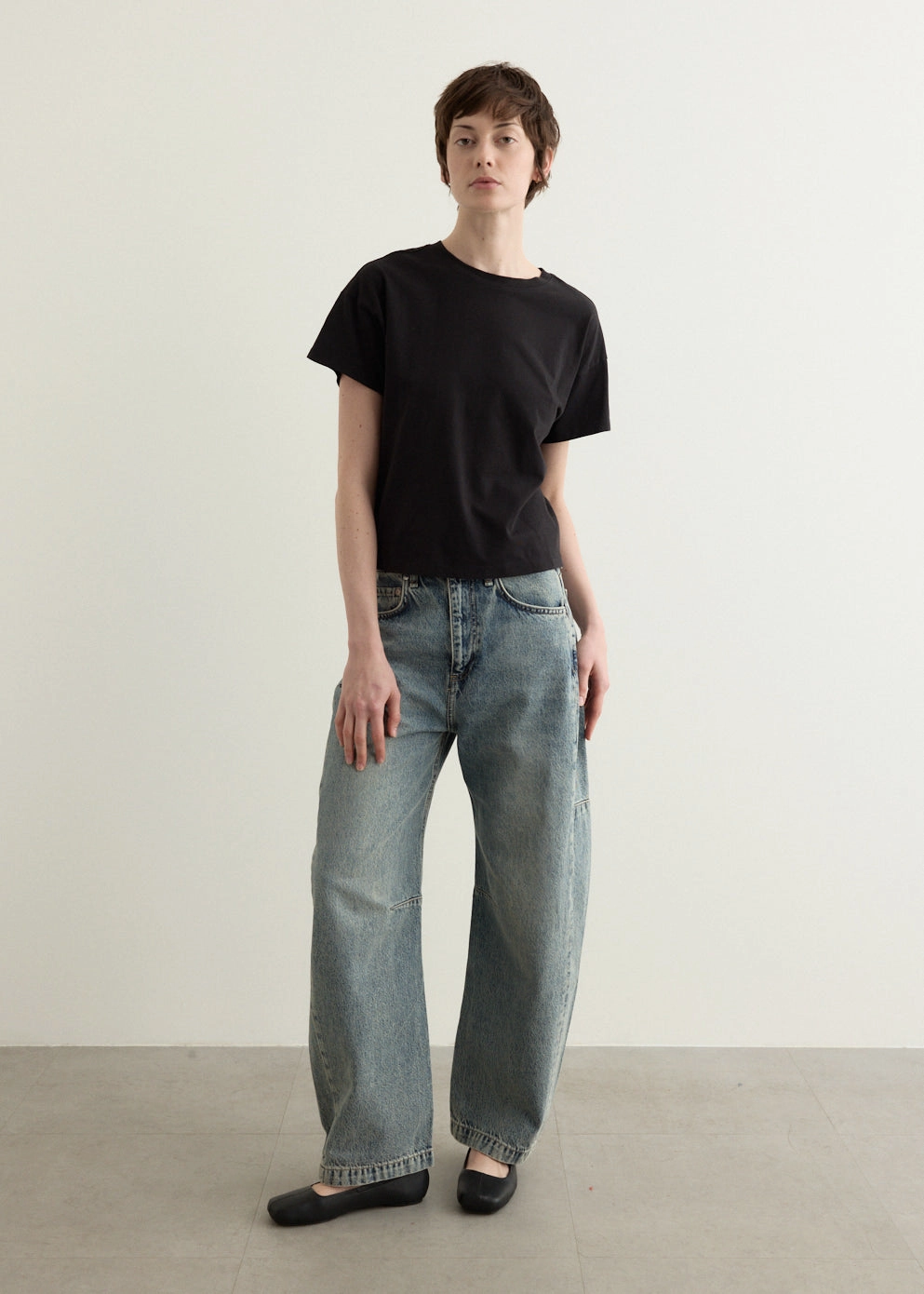 Weekend Warrior Festival Outfit Smooth Charlie High-Rise Barrel Jeans