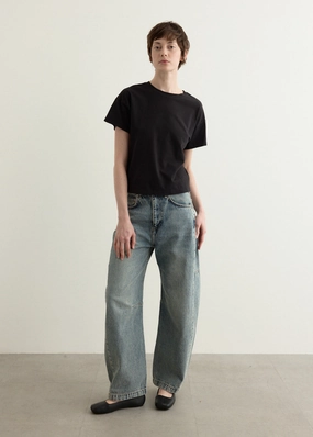 Weekend Warrior Festival Outfit Smooth Charlie High-Rise Barrel Jeans