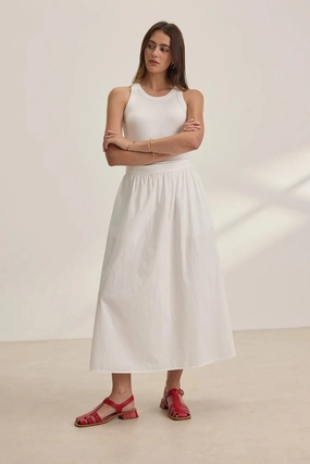 UV protection layer Breathable fabric construction Bella Poplin Skirt