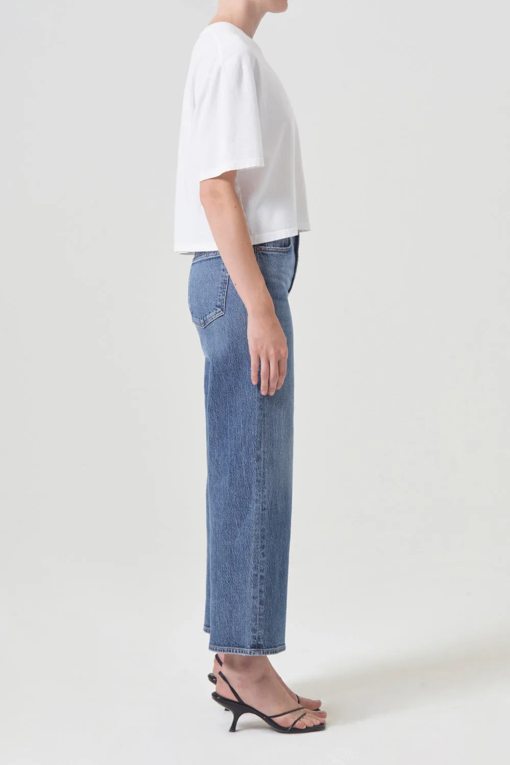 Plain style Go-To Garment Harper Crop Jean