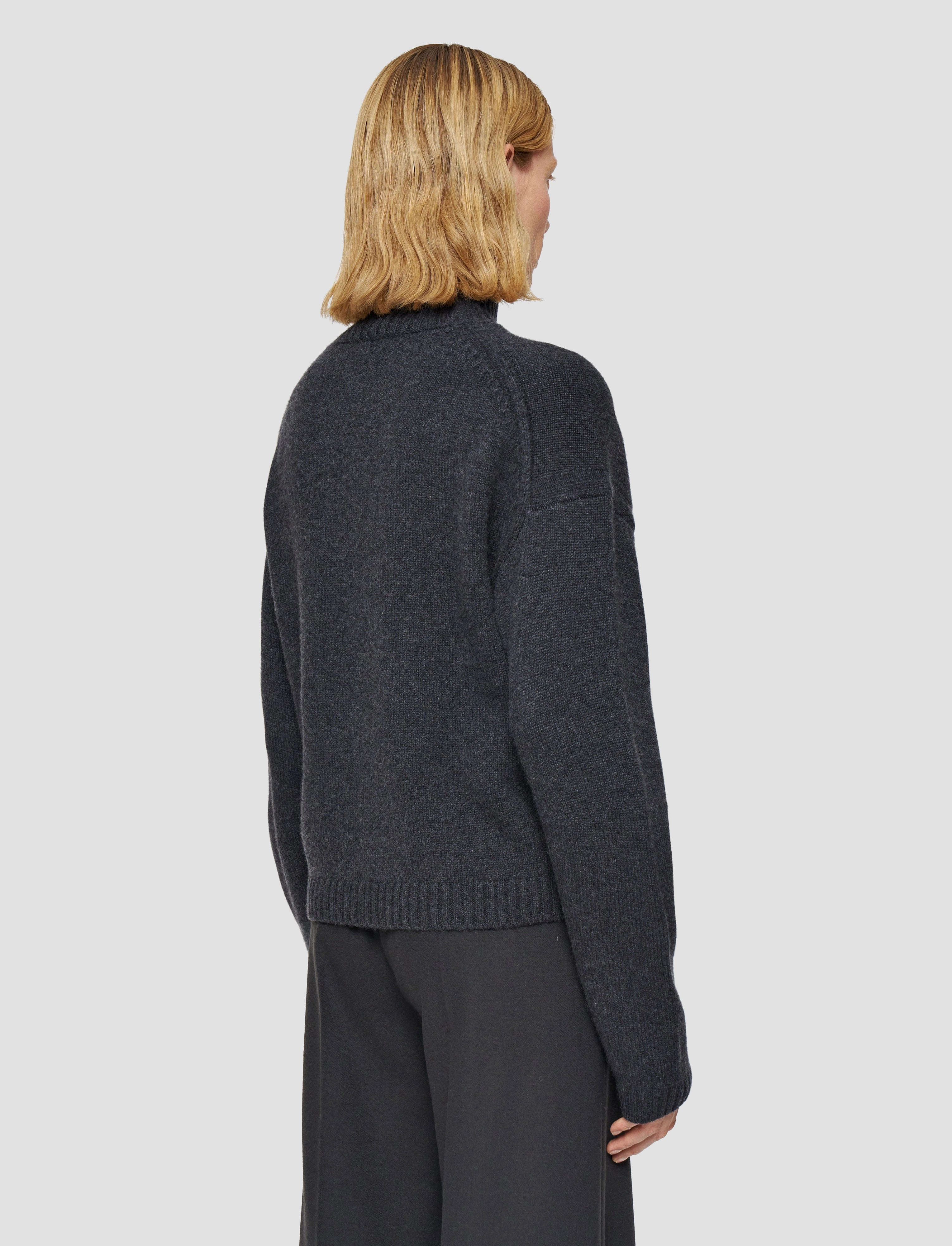 Luxe Cashmere High Neck Jumper Breezy Day