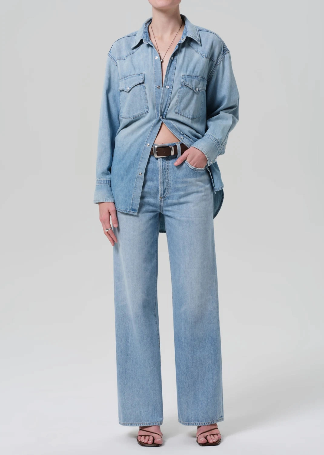 Layered Ventilation Zones TaglessCollars Rancher Kayla Shirt