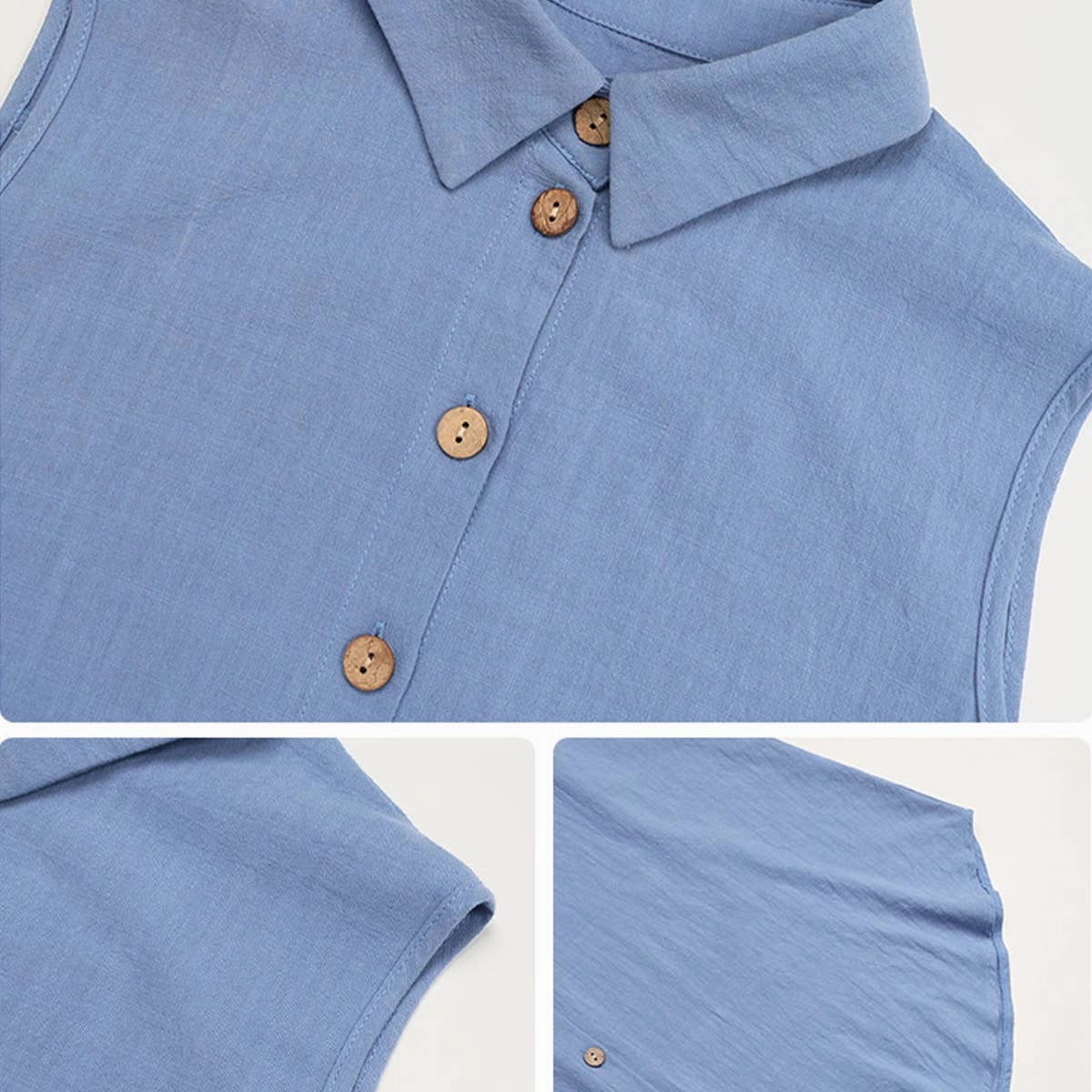 Heritage-Brand COTTON BUTTON-UP SHIRT DRESS_CWDSD3415