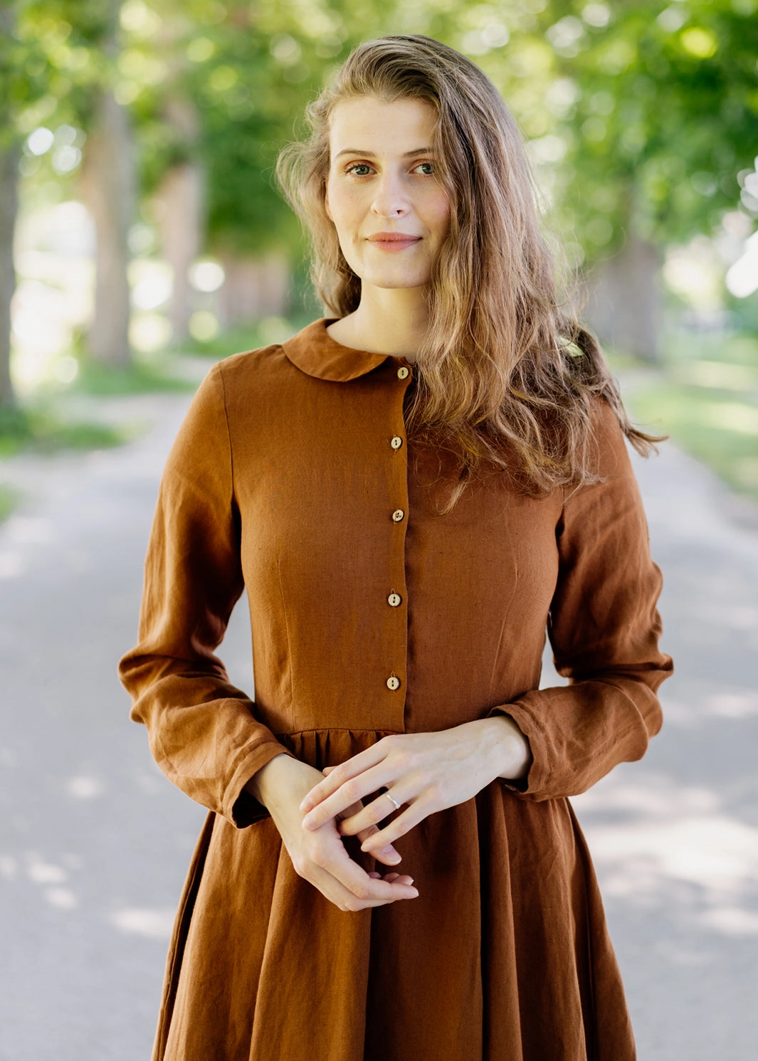 Classic Dress, Long Sleeve Comfortable Look