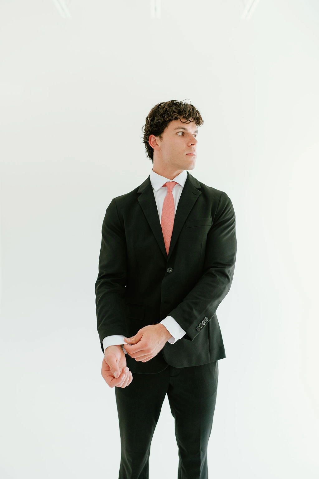 Washable 2-Pant Flex Suit Black Comfort Layer Wear