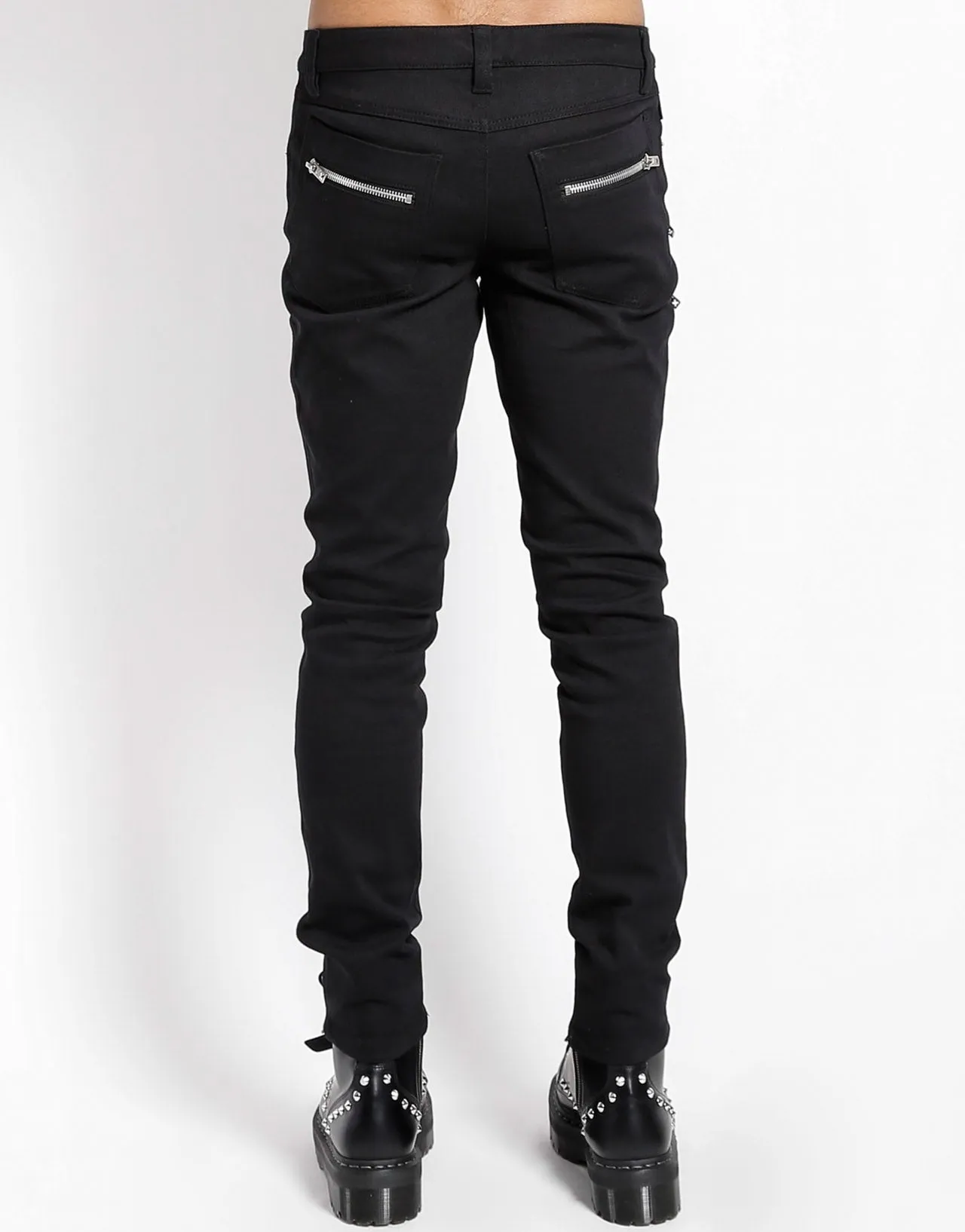 No Ride-Up Biker Jeans