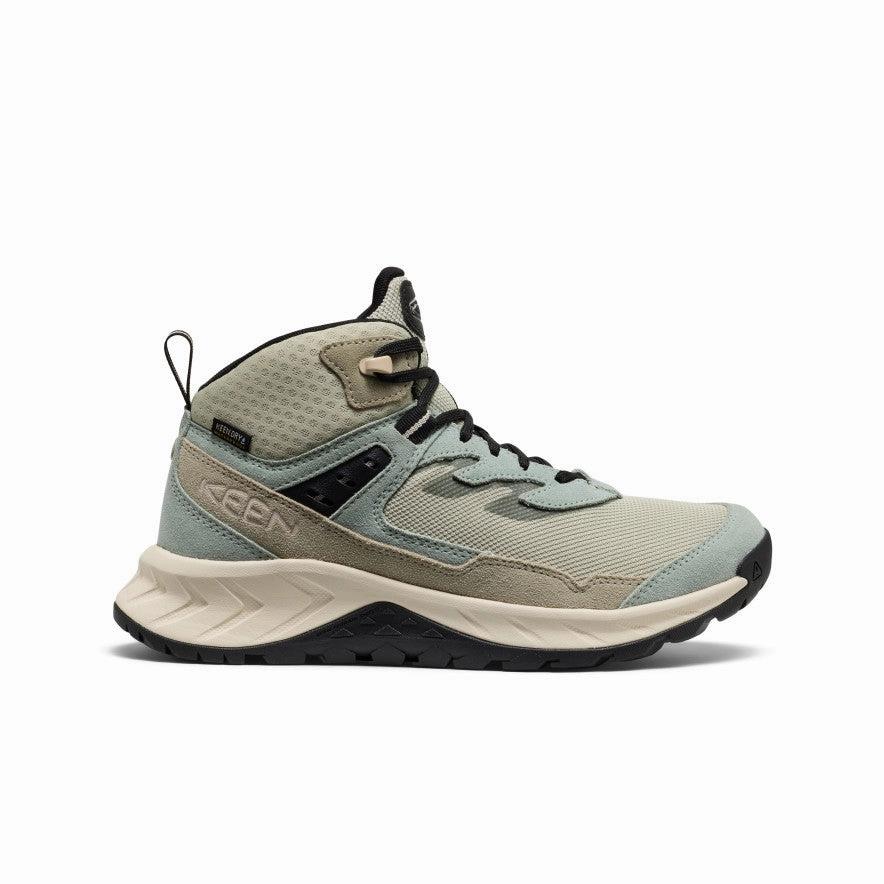 Comfortable Balance Women's Hightrail Waterproof Hiking Boot  |  Iceberg Green/Abbey Stone