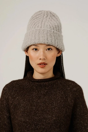 FrictionReduced Sleeve Construction Colette Boucle Beanie