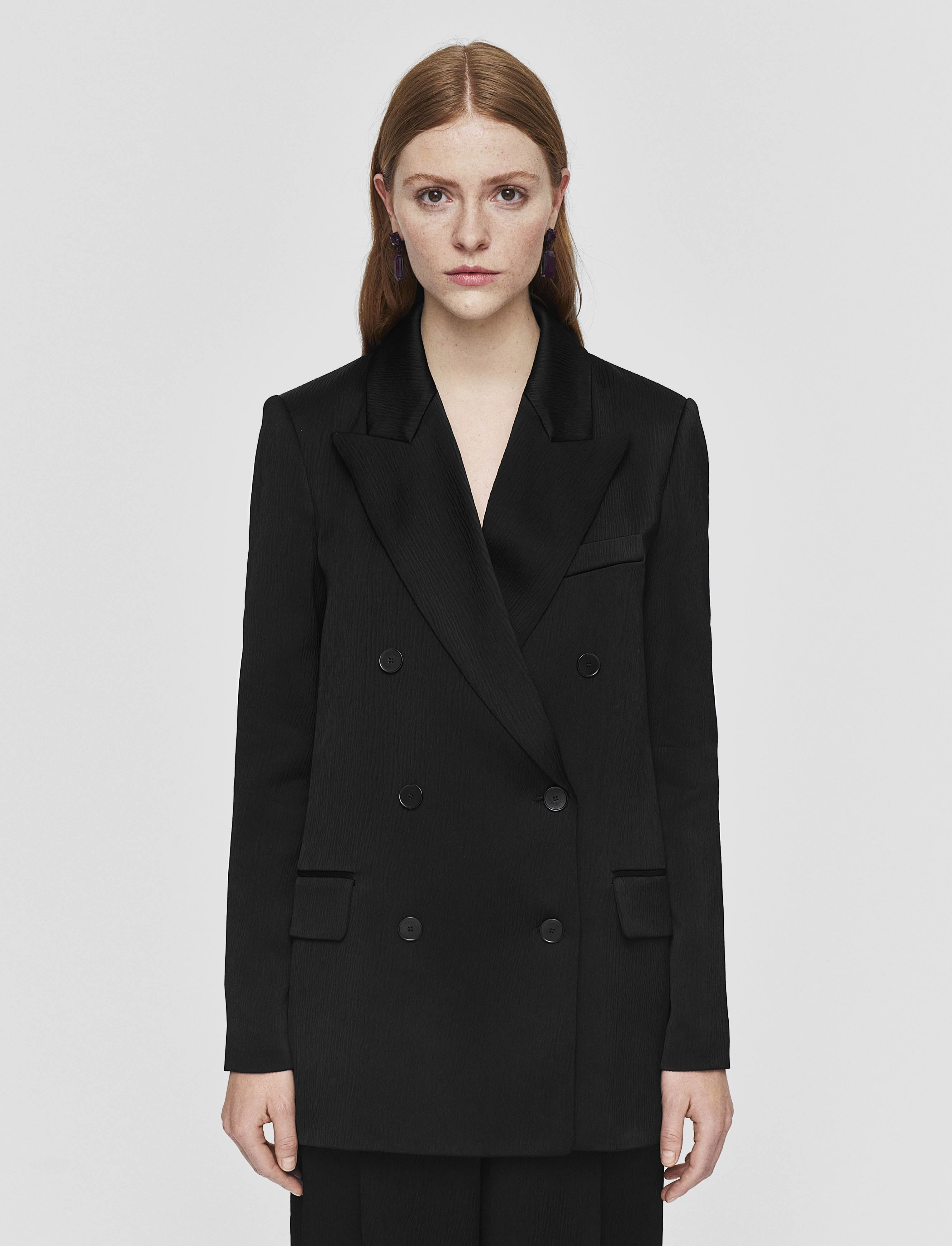 Joffrin Textured Viscose Jacket Urban Hike Exhibit