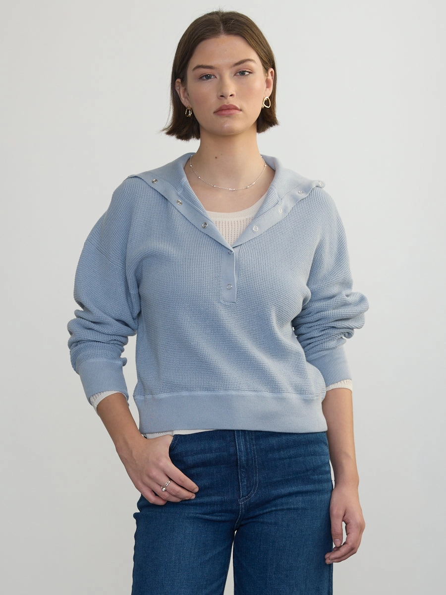 HENLEY WEDGY PULLOVER SunProtective AntiStaticLining