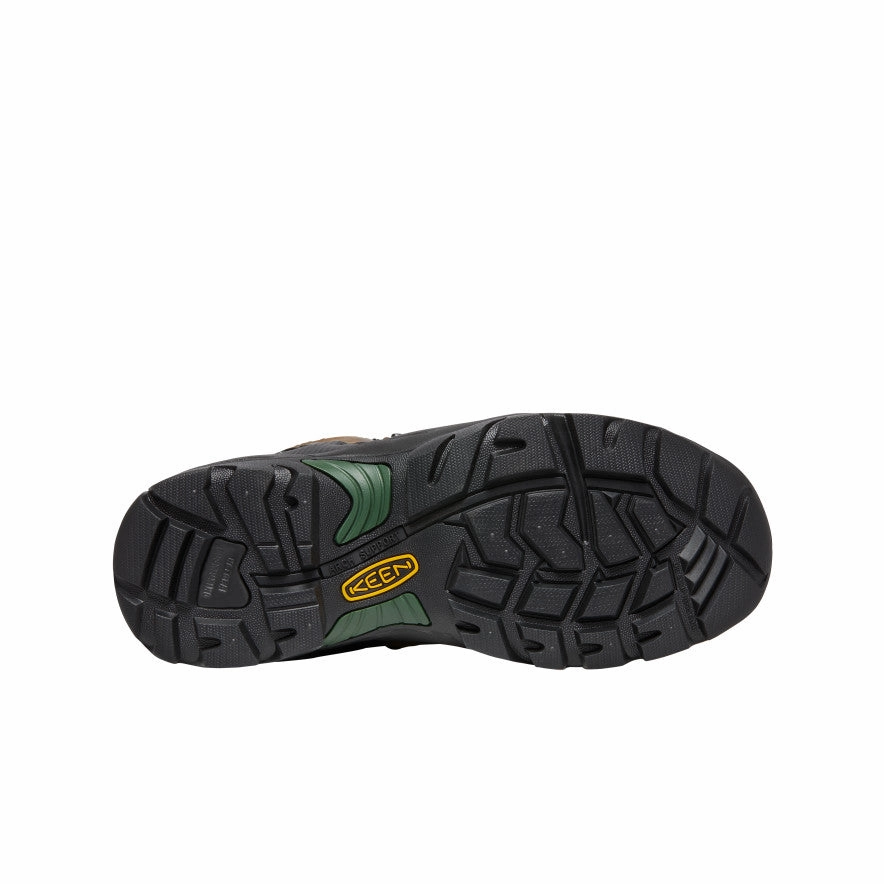 Breathable Sole Men's Pittsburgh Energy 6" Waterproof Boot (Soft Toe)  |  Cascade Brown/Greener Pastures