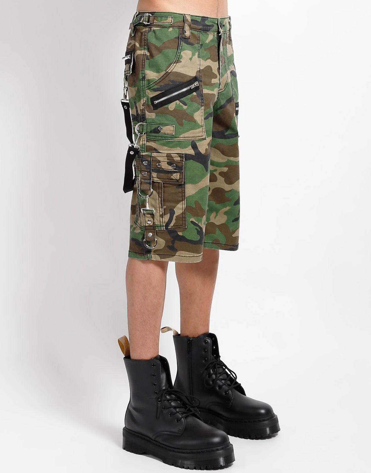 PUNK SHORT GREEN CAMO All Comfort Walk Easy