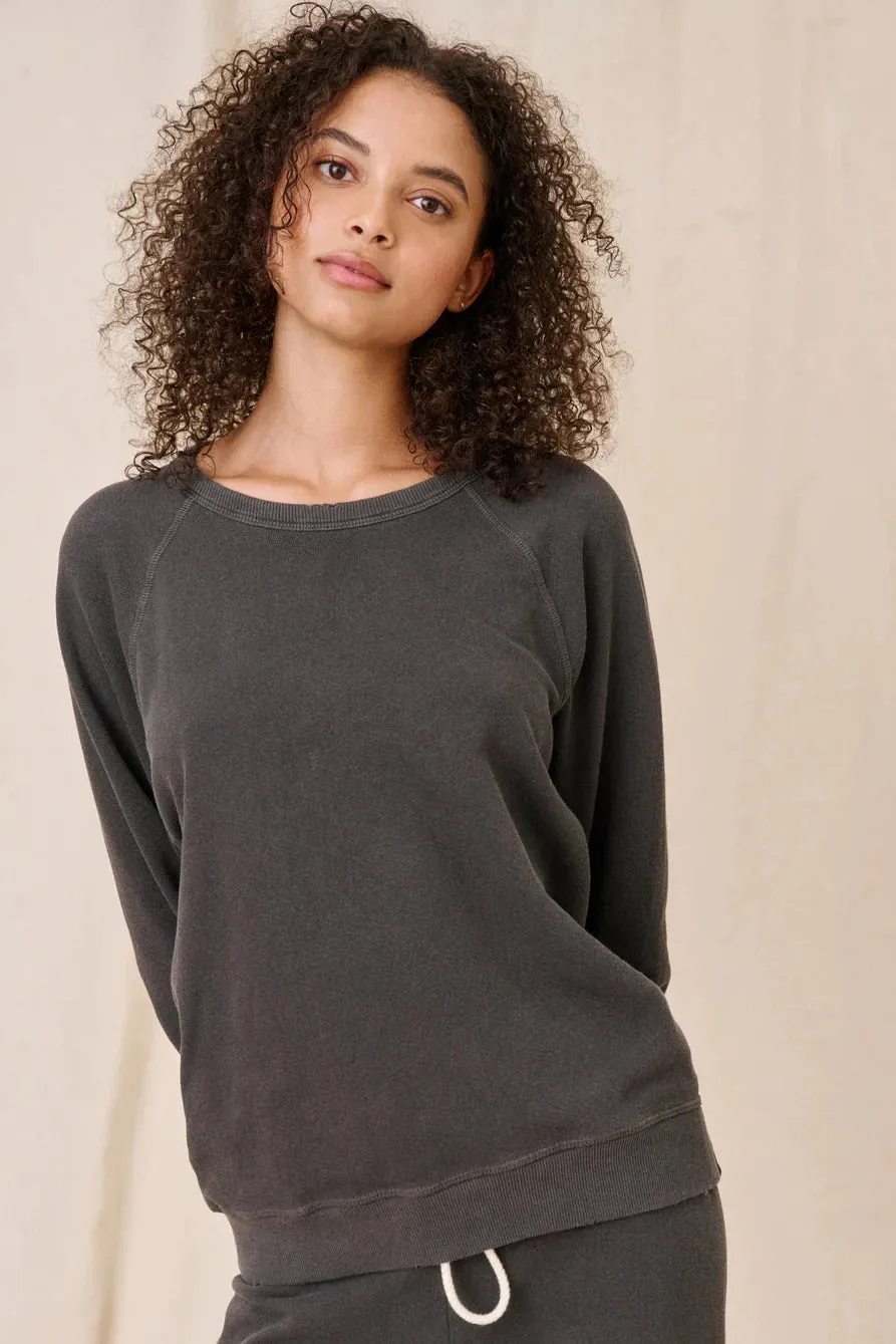 The College Sweatshirt Eco Conscious Processing Casual Fashion