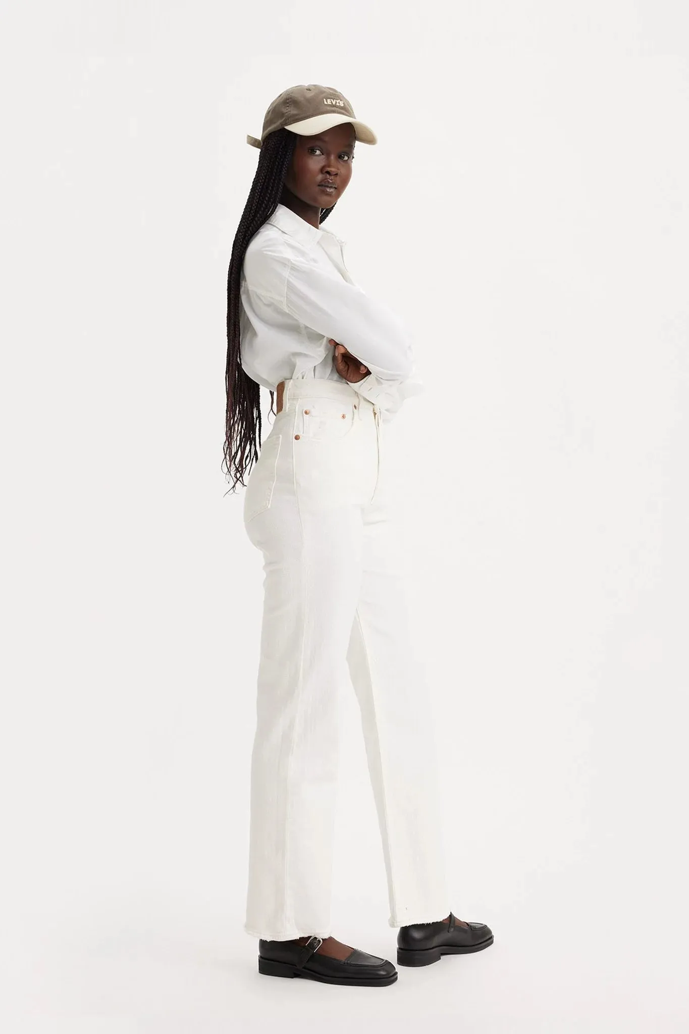 Grab And Go Ribcage Straight Ankle Jeans