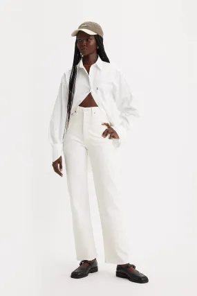 All weather Flexible Use Ribcage Straight Ankle Jeans