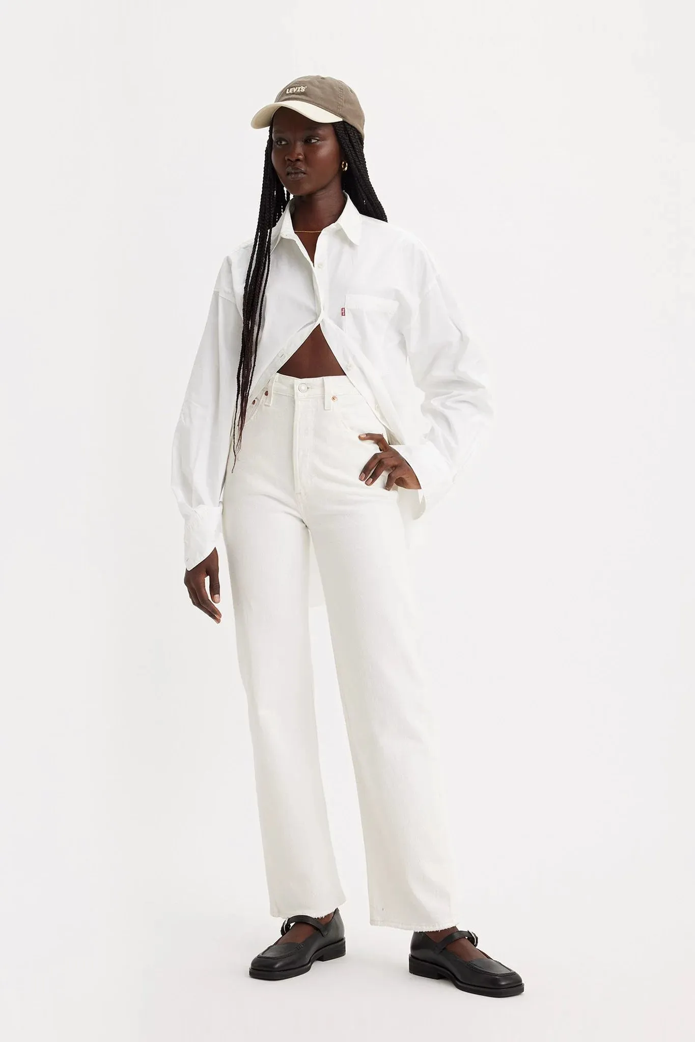 Everyday Pick Ribcage Straight Ankle Jeans