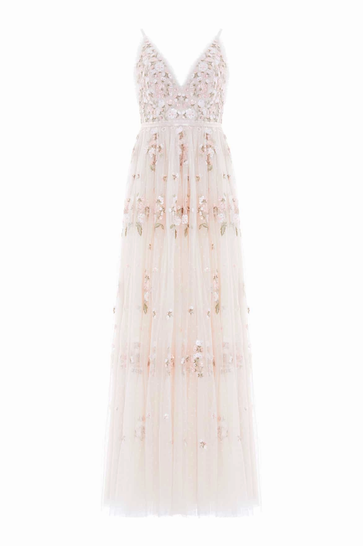 Fitted Base warm tones Posy Cami Gown