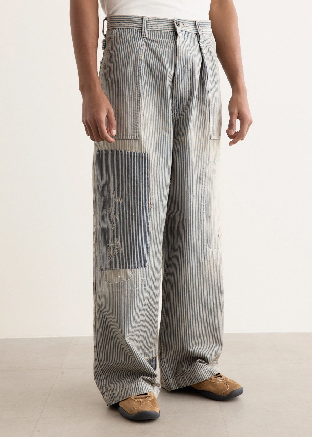 Fitted Comfort Quick Dry Technology LIBERTY Hickoree FATIGUE Baggy Pants (RUSHFILED Remake)