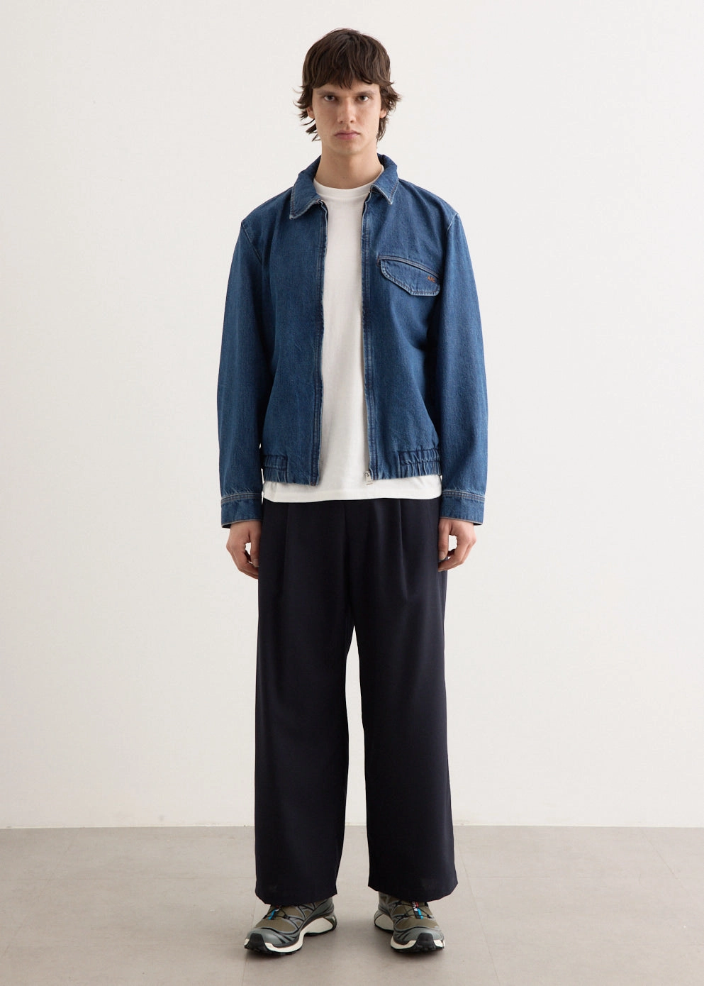 Fabrizio Zipped Jacket Fashionable Touch Morning Stroll Evening Stroll Trend Setter