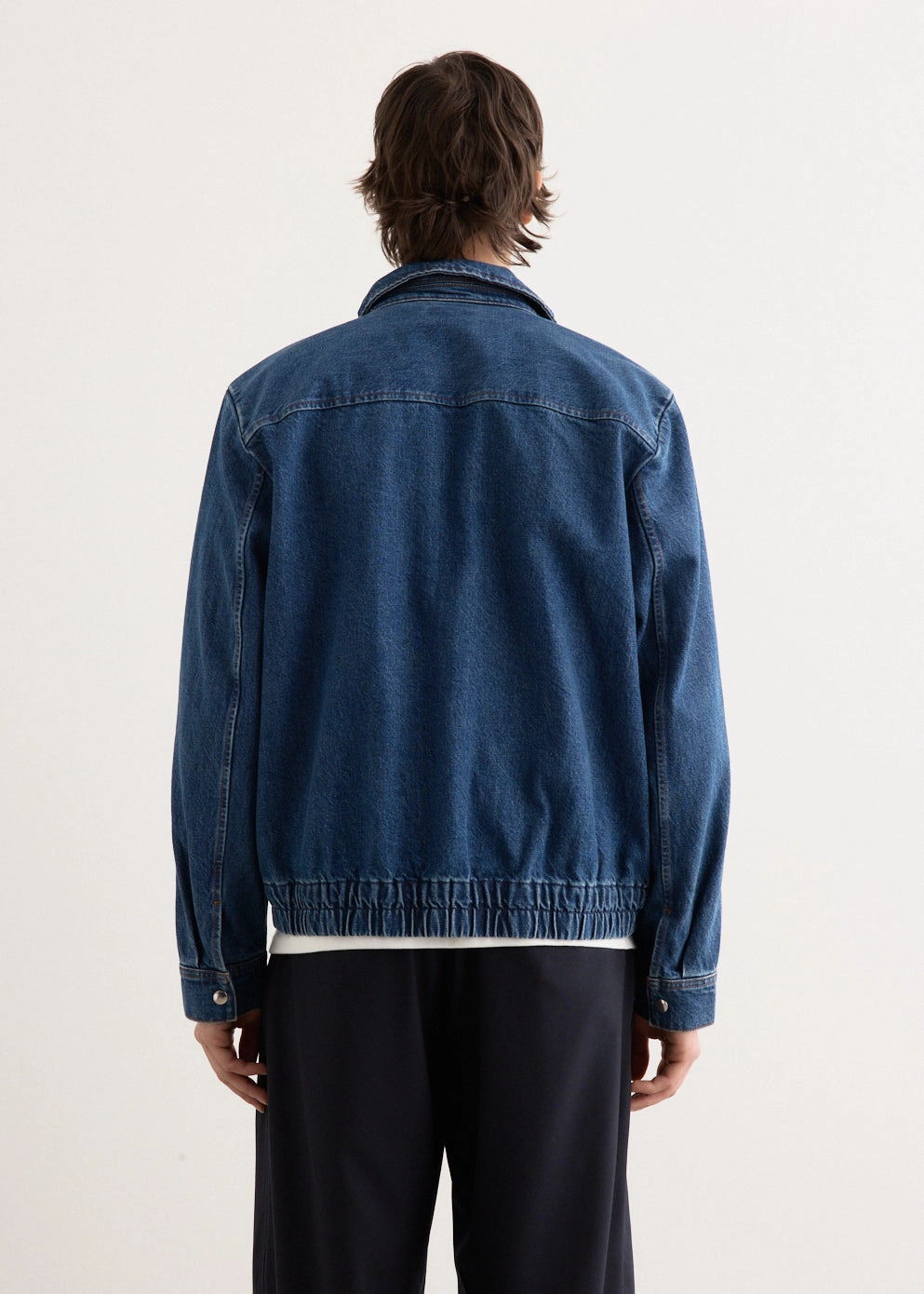 Fabrizio Zipped Jacket Tapered Leg Profile Style Element