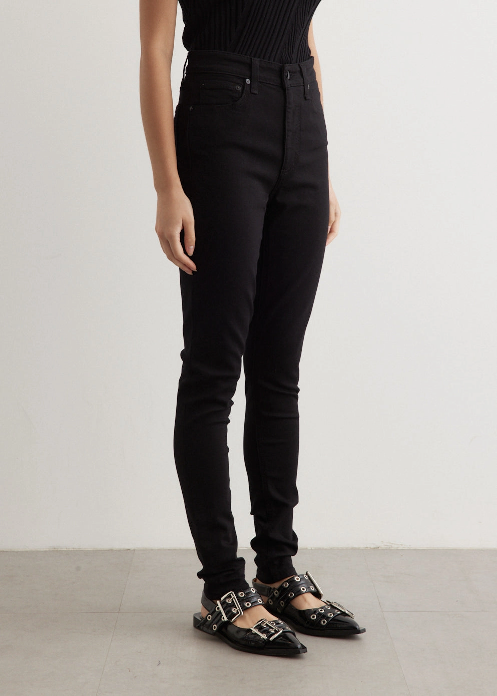 Nina High-Rise Skinny Jeans Fashion Lover Versatile