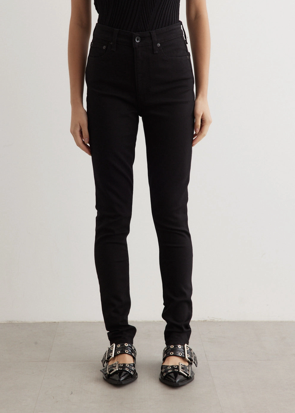 Nina High-Rise Skinny Jeans Go-To Style