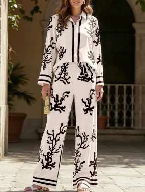 Long-sleeved color-block loose suit EcoFriendly Material SeamlessSidePanels