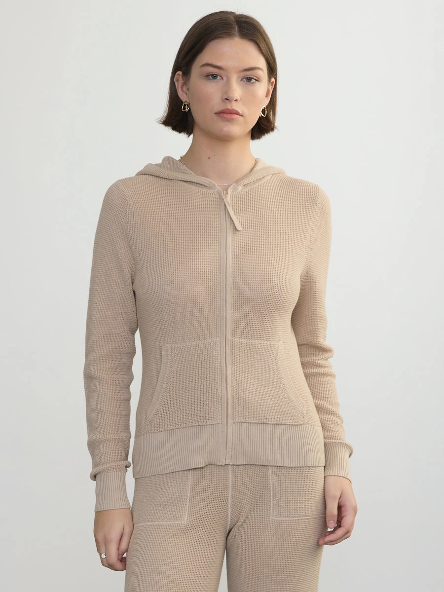 Hidden Storage Pockets THERMAL HOODIE