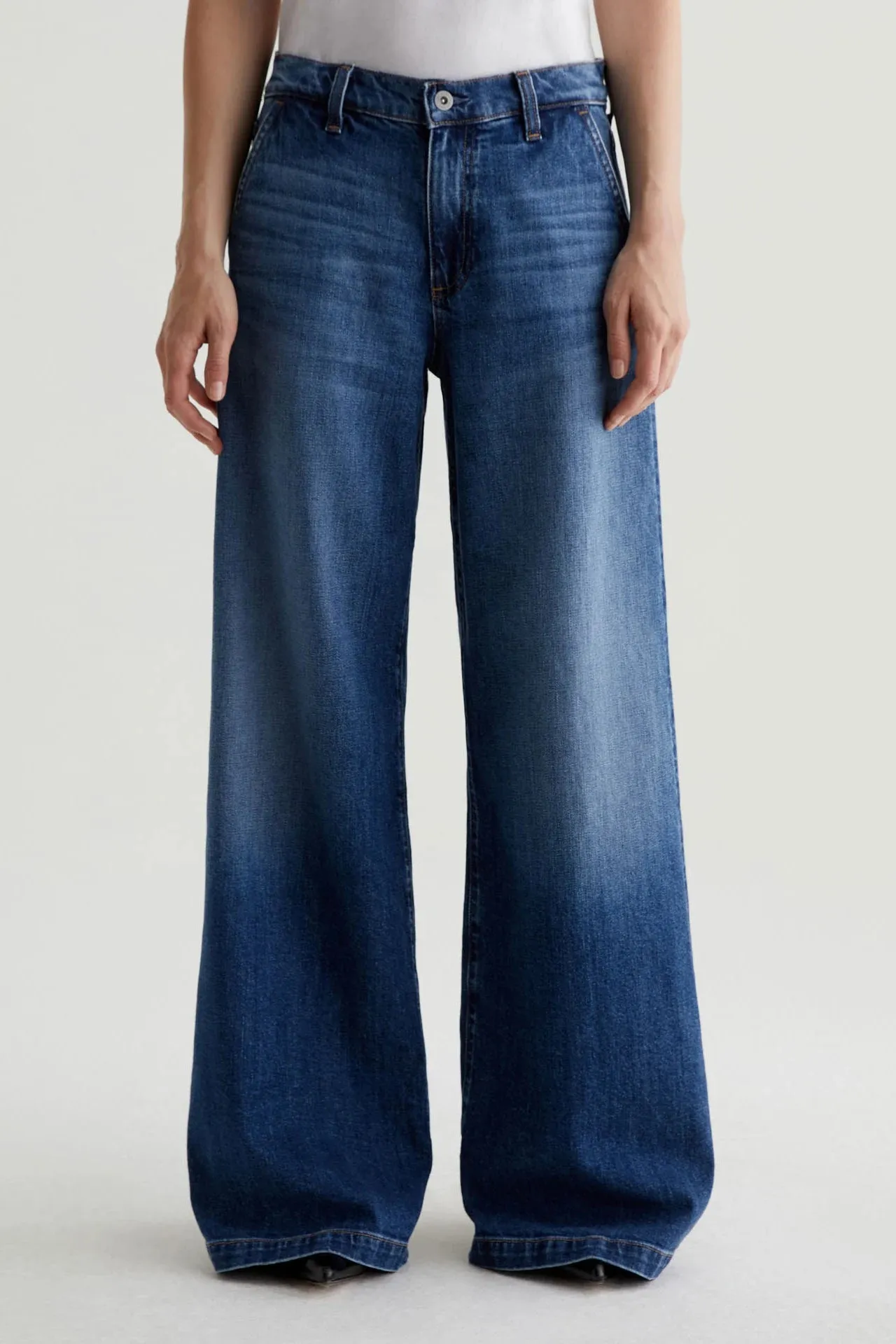 Stella Low Slung Palazzo Base Wear Minimalist Eco Friendly