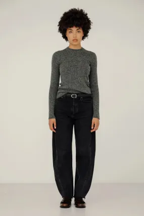 Fashion Knitwear Warm Fashion Core Rib Top