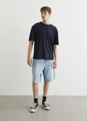 Dragline Denim Shorts Tapered leg Seasonal Wardrobe