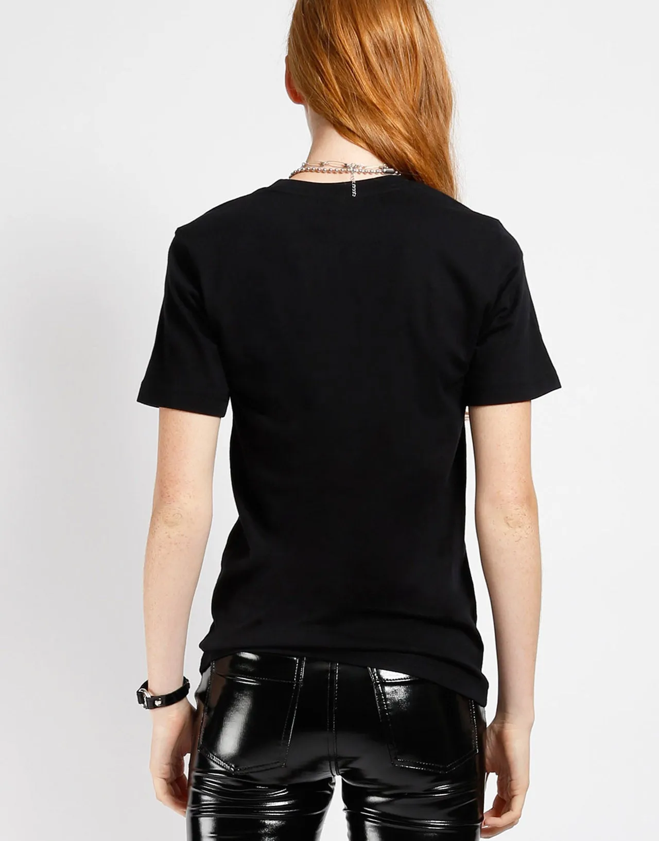 Versatile Fashion Youth Trash & Vaudeville Logo T-Shirt Black/White