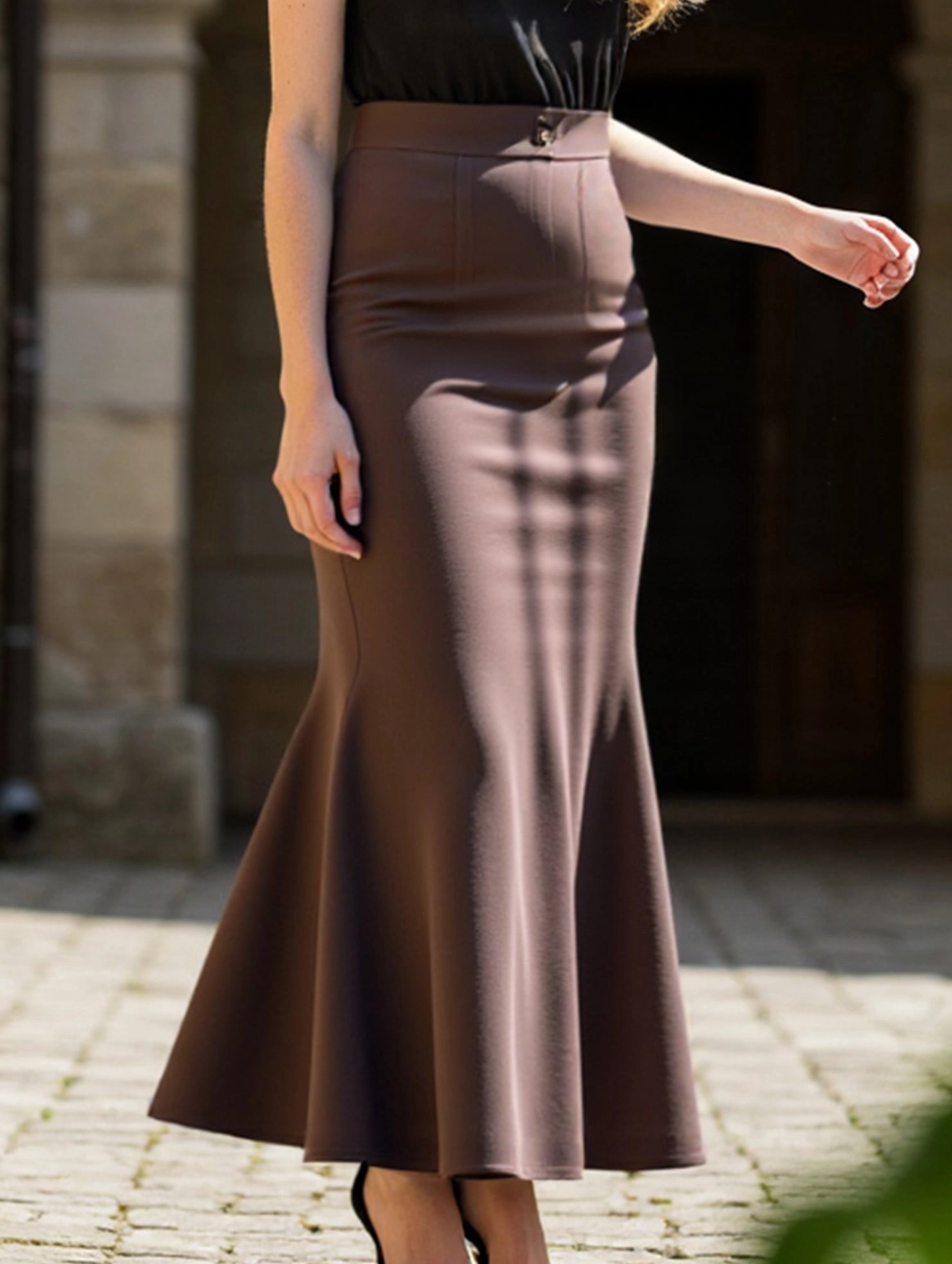 Classic Vibe Versatile new fishtail skirt