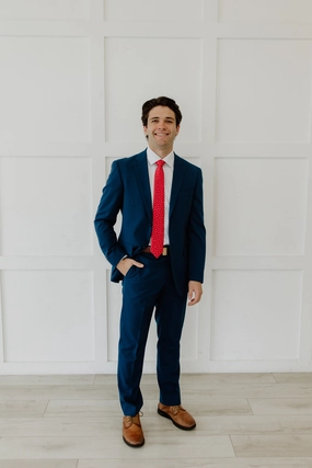 Legacy Suit Navy Trendy Comfort