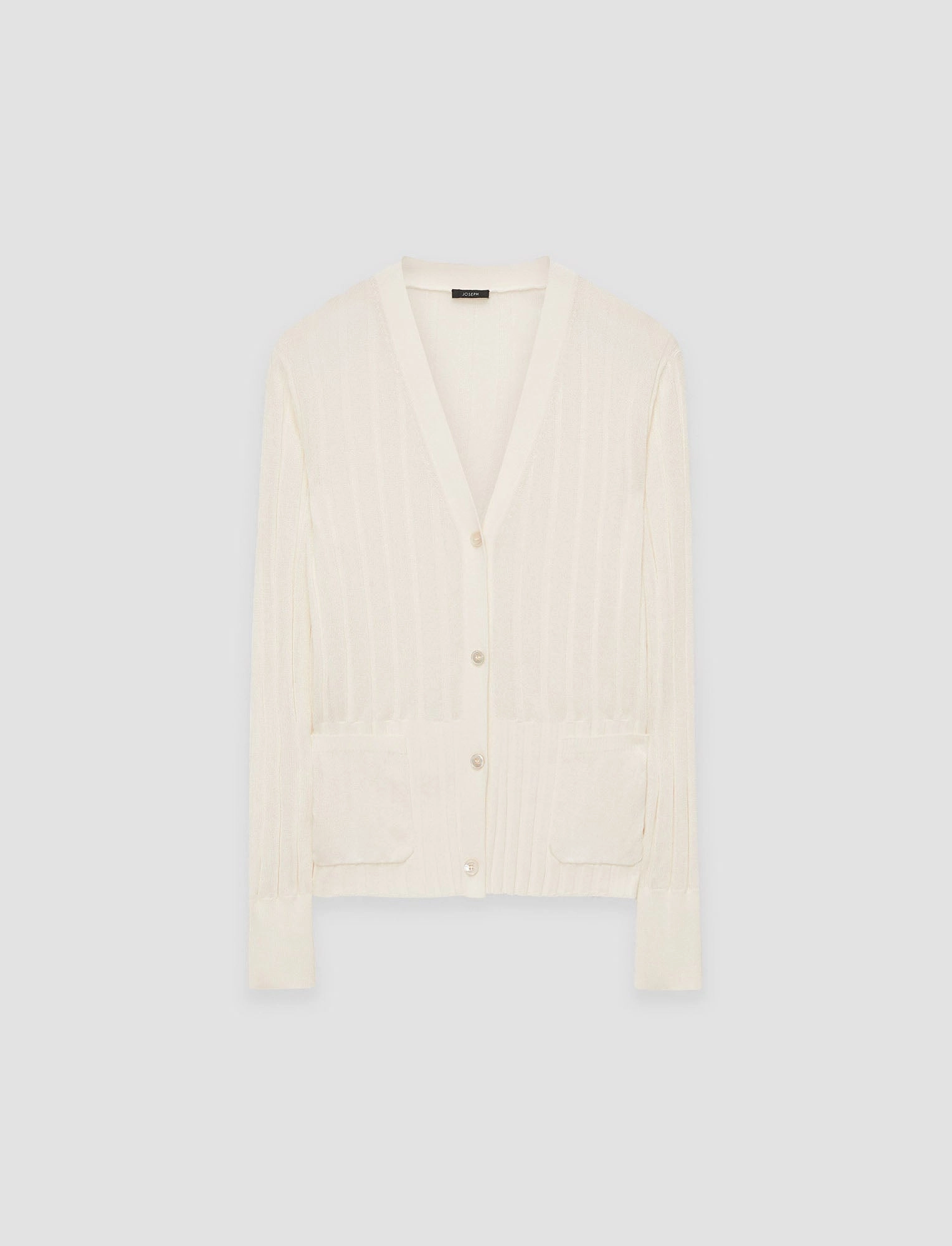 Crisp Rayon Knitted Cardigan Weekend Look