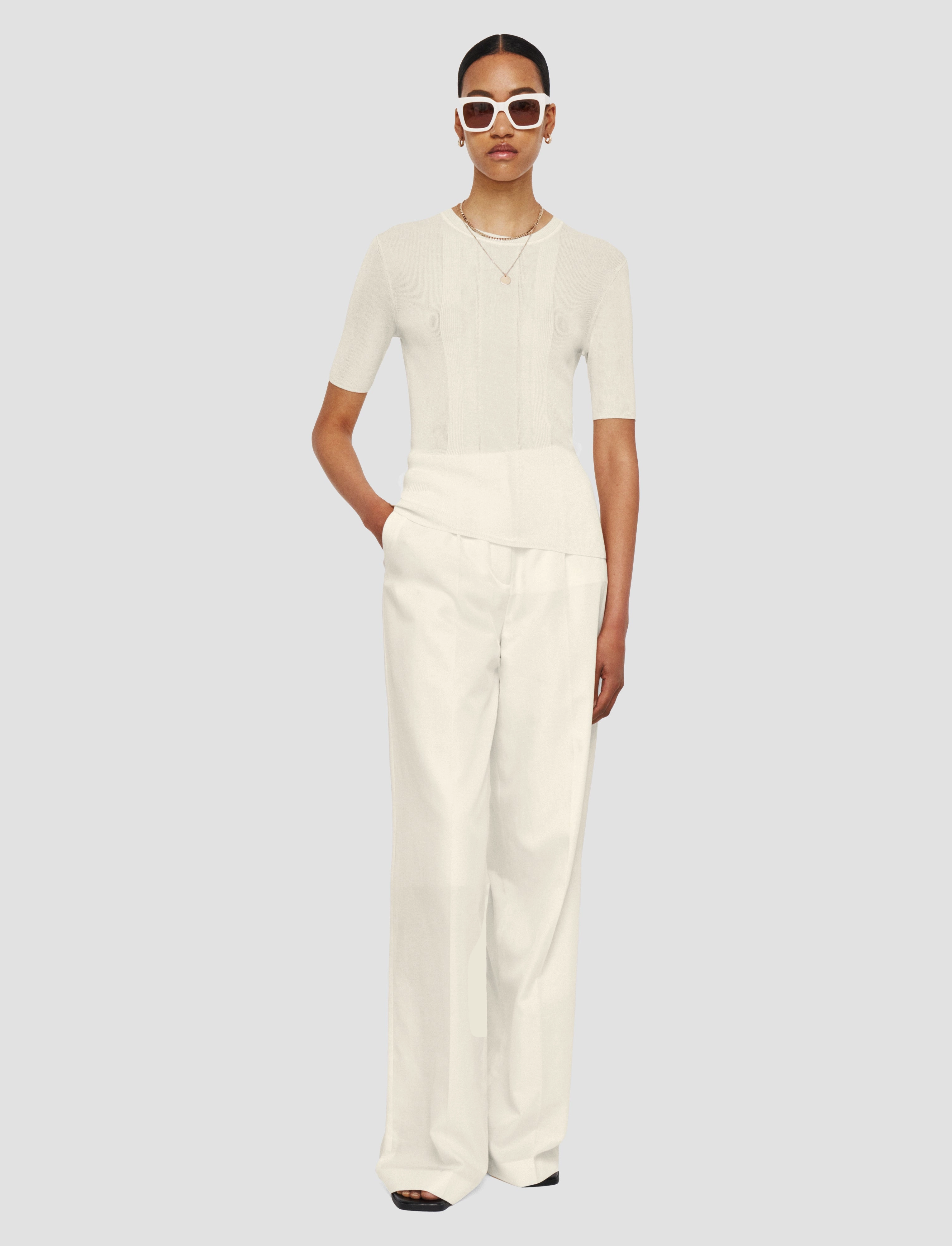 Crisp Rayon Top Garment Dyed