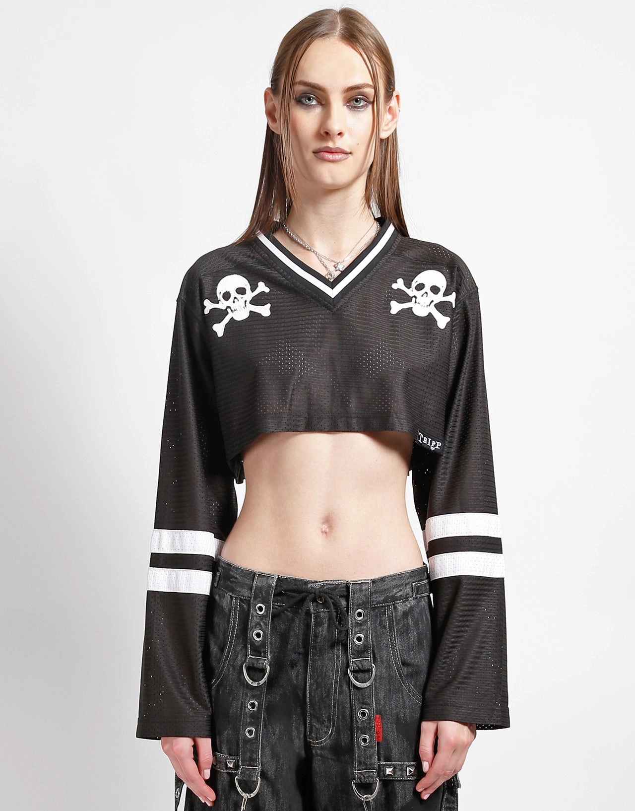 CROP SUPERSTAR JERSEY AntiStaticFinish