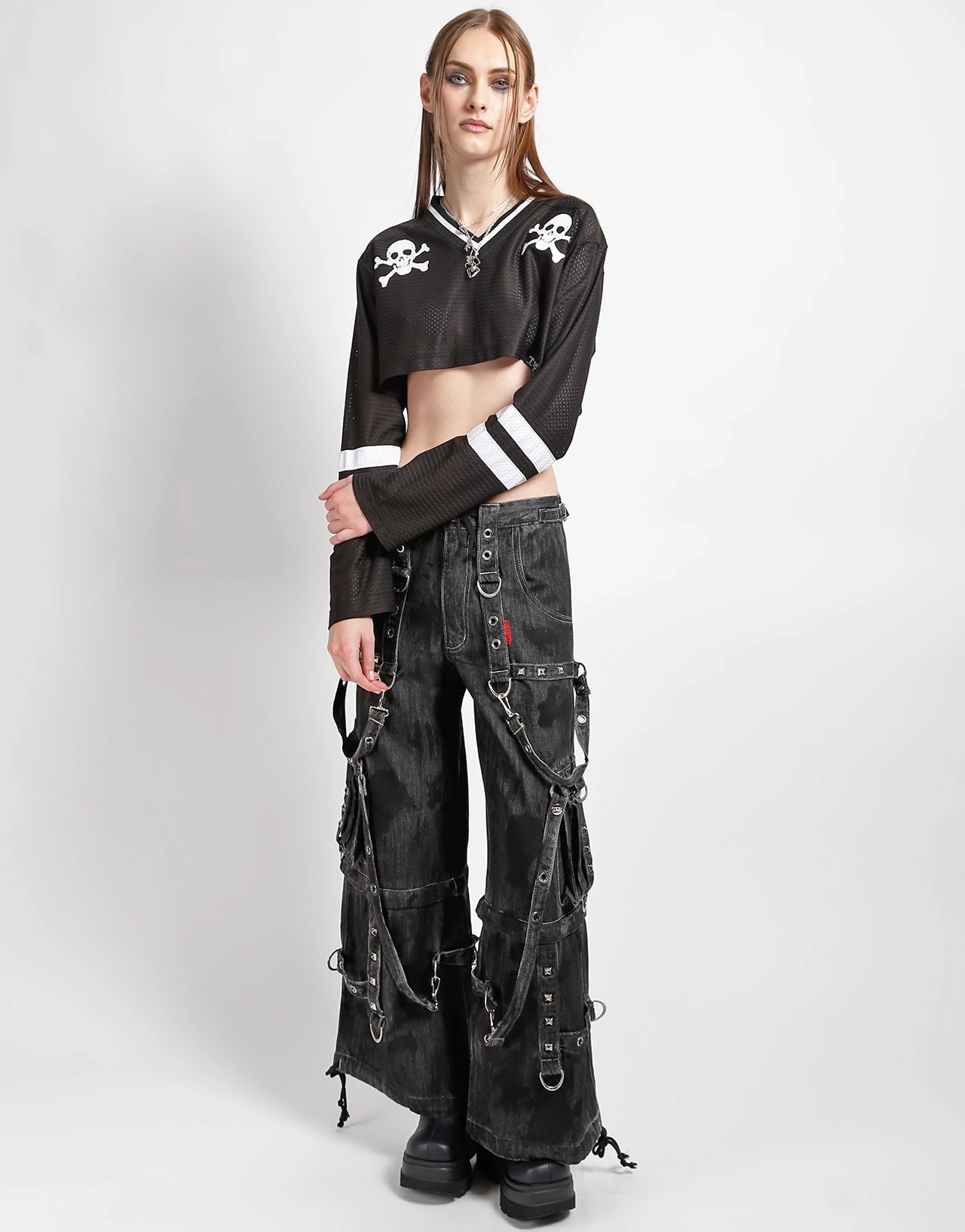 CROP SUPERSTAR JERSEY SweatGuard Lining ReinforcedHem