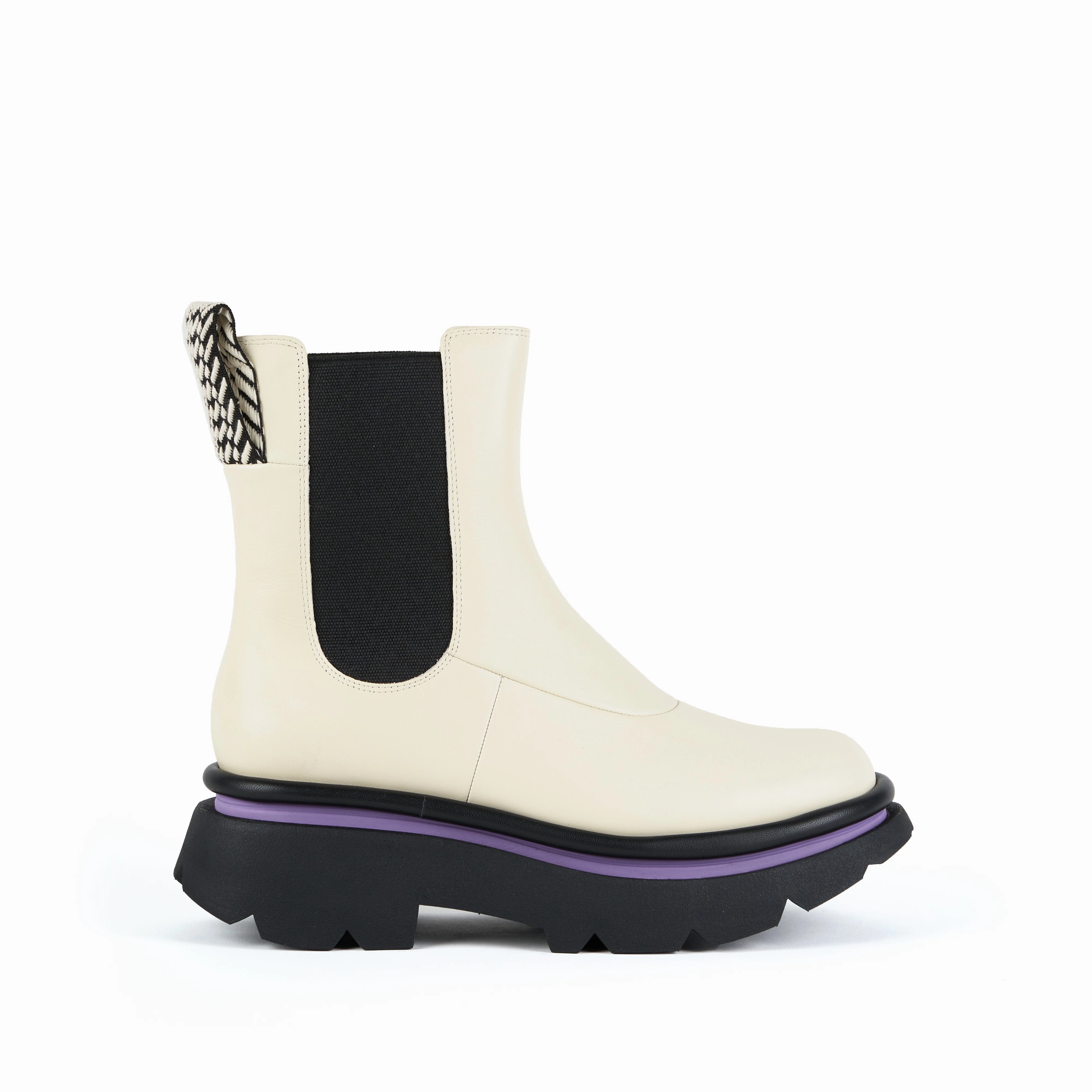 Premium Support CRUNCH CHELSEA BOOT IVORY