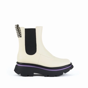 Premium Support CRUNCH CHELSEA BOOT IVORY