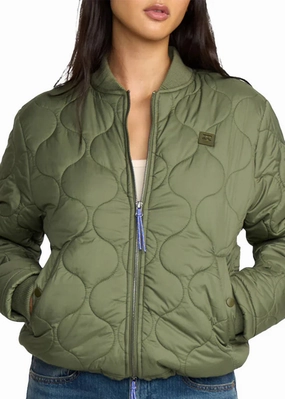 AllDay Comfort Design Cuesta Bomber Jacket - Treehugger