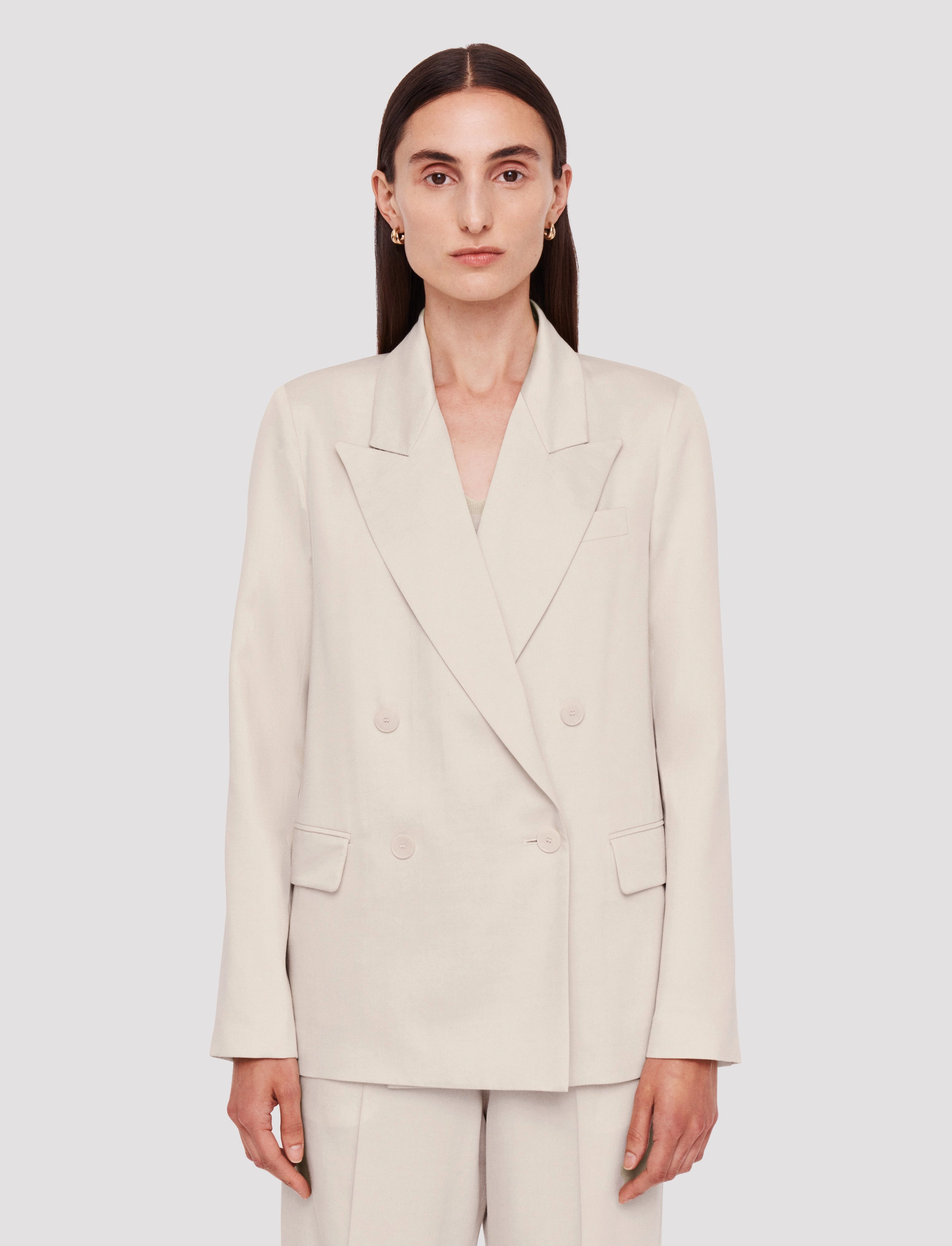 Functional Detail Jaden Soft Viscose Tailoring Jacket