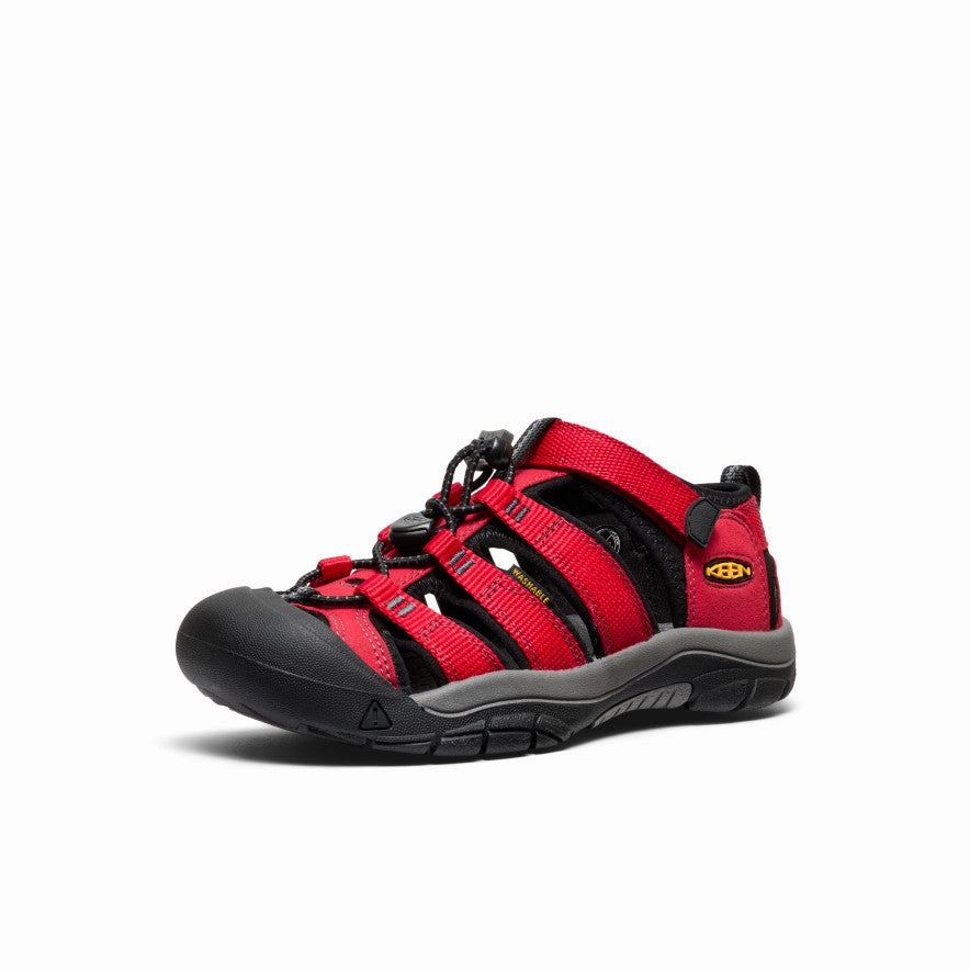 Big Kids' Newport H2  |  Ribbon Red/Gargoyle Quick Buckle Compression Molded Base