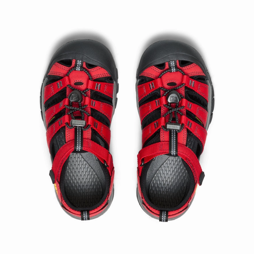 Summer Ready Easy Wear Big Kids' Newport H2  |  Ribbon Red/Gargoyle