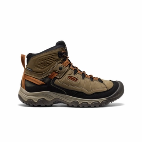 Festival Vibe Men's Targhee IV Waterproof Hiking Boot  |  Sea Turtle/Roasted Pecan