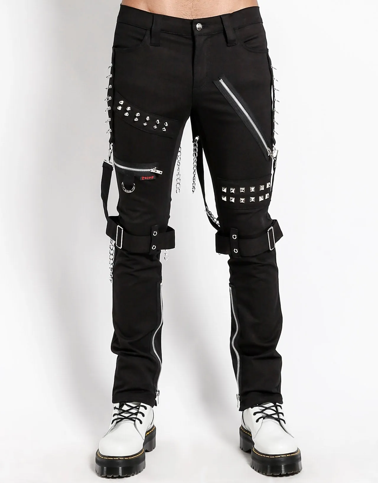 STUDDED BONDAGE PANT Holiday Vibes Stretch Summer Vibes